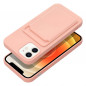 Apple iPhone 12 Hülle Card Rosa