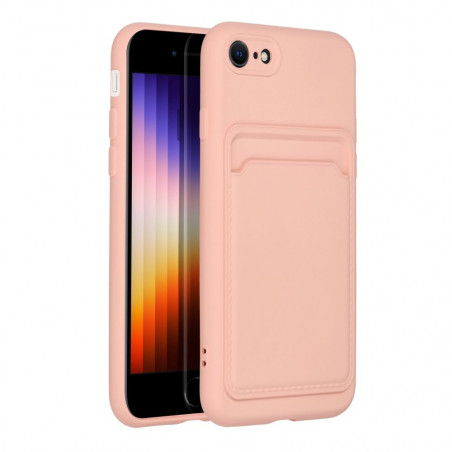 Apple iPhone 8 Hülle Card Rosa