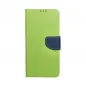 Samsung Galaxy A03 Book Handytaschen Fancy Book Marine / Limette