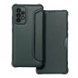 Samsung Galaxy A53 5G Book Handytaschen Razor Book Kohlenstoff-Faser, Kohlenstoffmuster  Dunkelgrün
