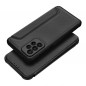 Samsung Galaxy A33 Book Handytaschen Razor Book Kohlenstoff-Faser, Kohlenstoffmuster  Schwarz