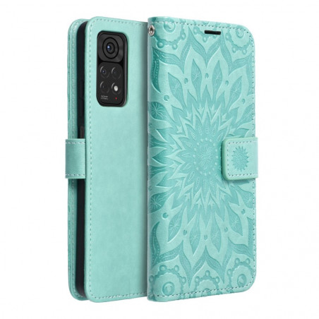 XIAOMI Redmi Note 11 Pro Book Handytaschen MEZZO Book Mandala  Grün