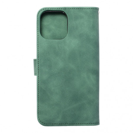 Apple iPhone 13 Pro Max Book Handytaschen MEZZO Book Baum  Grün
