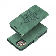 Apple iPhone 13 Pro Max Book Handytaschen MEZZO Book Baum  Grün