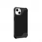 Apple iPhone 13 Hülle Urban Armor Gear Metropolis LT Premium-Gehäuse   Kevlar Schwarz