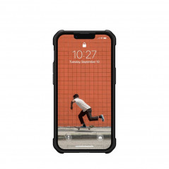 Apple iPhone 13 Hülle Urban Armor Gear Metropolis LT Premium-Gehäuse   Kevlar Schwarz