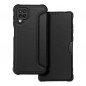 Samsung Galaxy A12 Book Handytaschen Razor Book Kohlenstoff-Faser, Kohlenstoffmuster  Schwarz