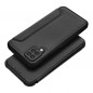 Samsung Galaxy A12 Book Handytaschen Razor Book Kohlenstoff-Faser, Kohlenstoffmuster  Schwarz