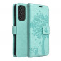 Samsung Galaxy A33 Book Handytaschen MEZZO Book Baum  Grün