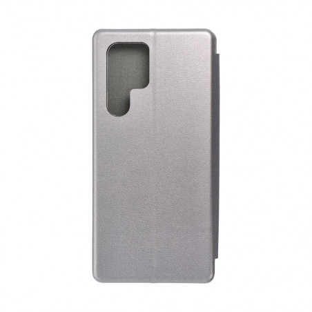 Samsung Galaxy S22 Ultra Book Handytaschen Book Elegance Elegant  Grau