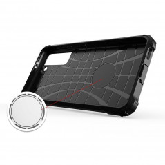 Samsung Galaxy S22 Gehärtete Abdeckung Armor Schwarz