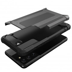 Samsung Galaxy S22 Gehärtete Abdeckung Armor Schwarz