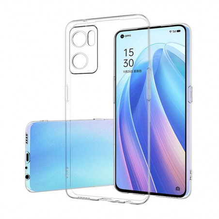 Oppo Reno7 5G Hülle Ultra Slim 0,5mm Durchsichtbar