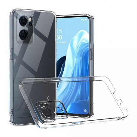 Oppo Reno7 5G Hülle Ultra Slim 0,5mm Durchsichtbar