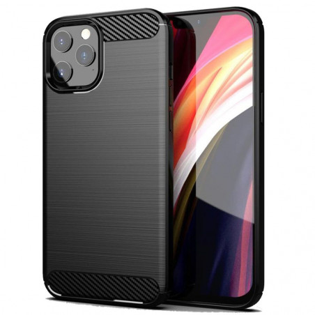 Apple iPhone 13 Pro Max Hülle Carbon Elegant  Schwarz