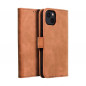 Apple iPhone 13 Book Handytaschen TENDER Book Braun