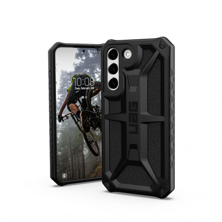 Samsung Galaxy S22 Plus Hülle Urban Armor Gear Monarch Premium-Gehäuse  MagSAFE  Schwarz