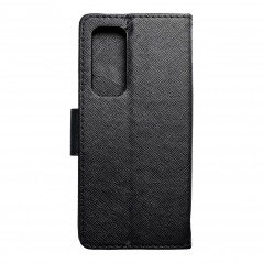 Oppo Find X3 Neo Book Handytaschen Fancy Book Schwarz