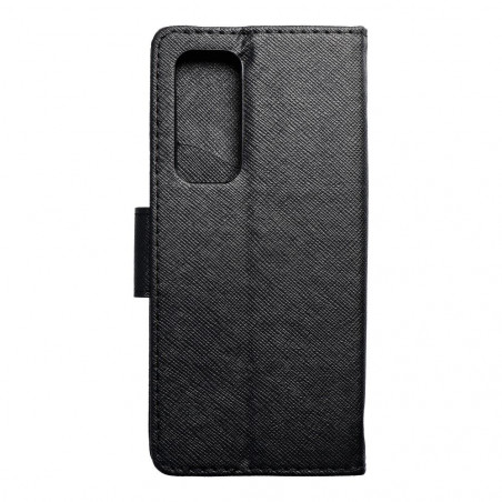 Oppo Find X3 Neo Book Handytaschen Fancy Book Schwarz