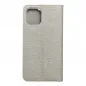 Apple iPhone 12 mini Book Handytaschen LUNA Book Gold Elegant  Silber