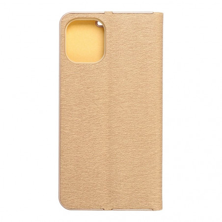 Apple iPhone 12 mini Book Handytaschen LUNA Book Gold Elegant  Gold