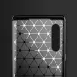 LG Velvet Hülle Carbon Elegant  Schwarz