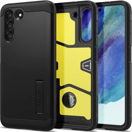 Samsung Galaxy S21 FE 5G Hülle Spigen Tough Armor Schwarz