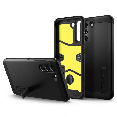 Samsung Galaxy S21 FE 5G Hülle Spigen Tough Armor Schwarz
