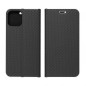 Samsung Galaxy A53 5G Book Handytaschen LUNA Book Carbon Kohlenstoff-Faser, Elegant  Schwarz