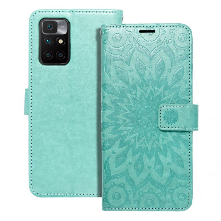 XIAOMI Redmi 10 5G Book Handytaschen MEZZO Book Mandala  Grün