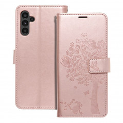 Samsung Galaxy A04s Book Handytaschen MEZZO Book Baum  Roségold