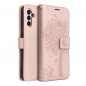 Samsung Galaxy A04s Book Handytaschen MEZZO Book Baum  Roségold