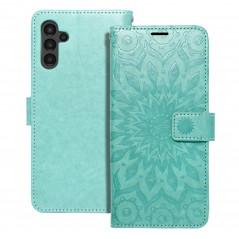 Samsung Galaxy A04s Book Handytaschen MEZZO Book Mandala  Grün