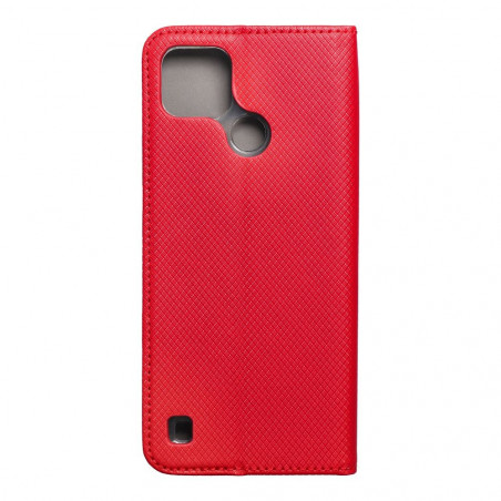 realme C25y Book Handytaschen Smart Case Book Rot