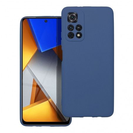 XIAOMI Poco M4 Pro 5G Hülle Silicone Elegant  Blau