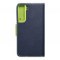 Samsung Galaxy S22 Book Handytaschen Fancy Book Marine / Limette
