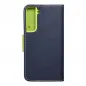 Samsung Galaxy S22 Book Handytaschen Fancy Book Marine / Limette