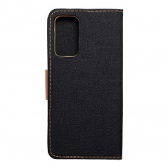 XIAOMI Poco M4 Pro 5G Book Handytaschen CANVAS Book Schwarz