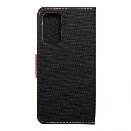 XIAOMI Poco M4 Pro 5G Book Handytaschen CANVAS Book Schwarz