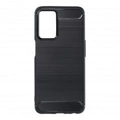 Oppo A16s Hülle Carbon Elegant  Schwarz