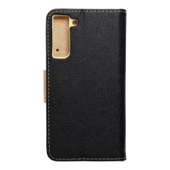 Samsung Galaxy S21 FE 5G Book Handytaschen Fancy Book Schwarz