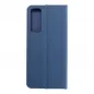 Huawei P Smart 2021 Book Handytaschen LUNA Book Carbon Kohlenstoff-Faser, Elegant  Blau