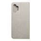 Samsung Galaxy A32 5G Book Handytaschen LUNA Book Gold Elegant  Silber