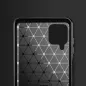 Samsung Galaxy A12 Hülle Carbon Elegant  Schwarz