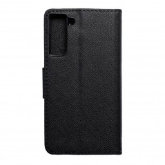 Samsung Galaxy S21 FE 5G Book Handytaschen Fancy Book Schwarz