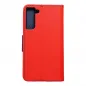 Samsung Galaxy S21 FE 5G Book Handytaschen Fancy Book Rot / Marine