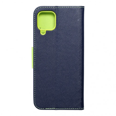 Samsung Galaxy A22 LTE Book Handytaschen Fancy Book Marine / Limette