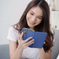 realme V13 5G Book Handytaschen Smart Case Book Marine