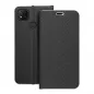 XIAOMI Redmi 9C NFC Book Handytaschen LUNA Book Carbon Kohlenstoff-Faser, Elegant  Schwarz
