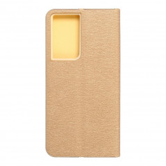 Samsung Galaxy S21 Ultra 5G Book Handytaschen LUNA Book Gold Elegant  Gold